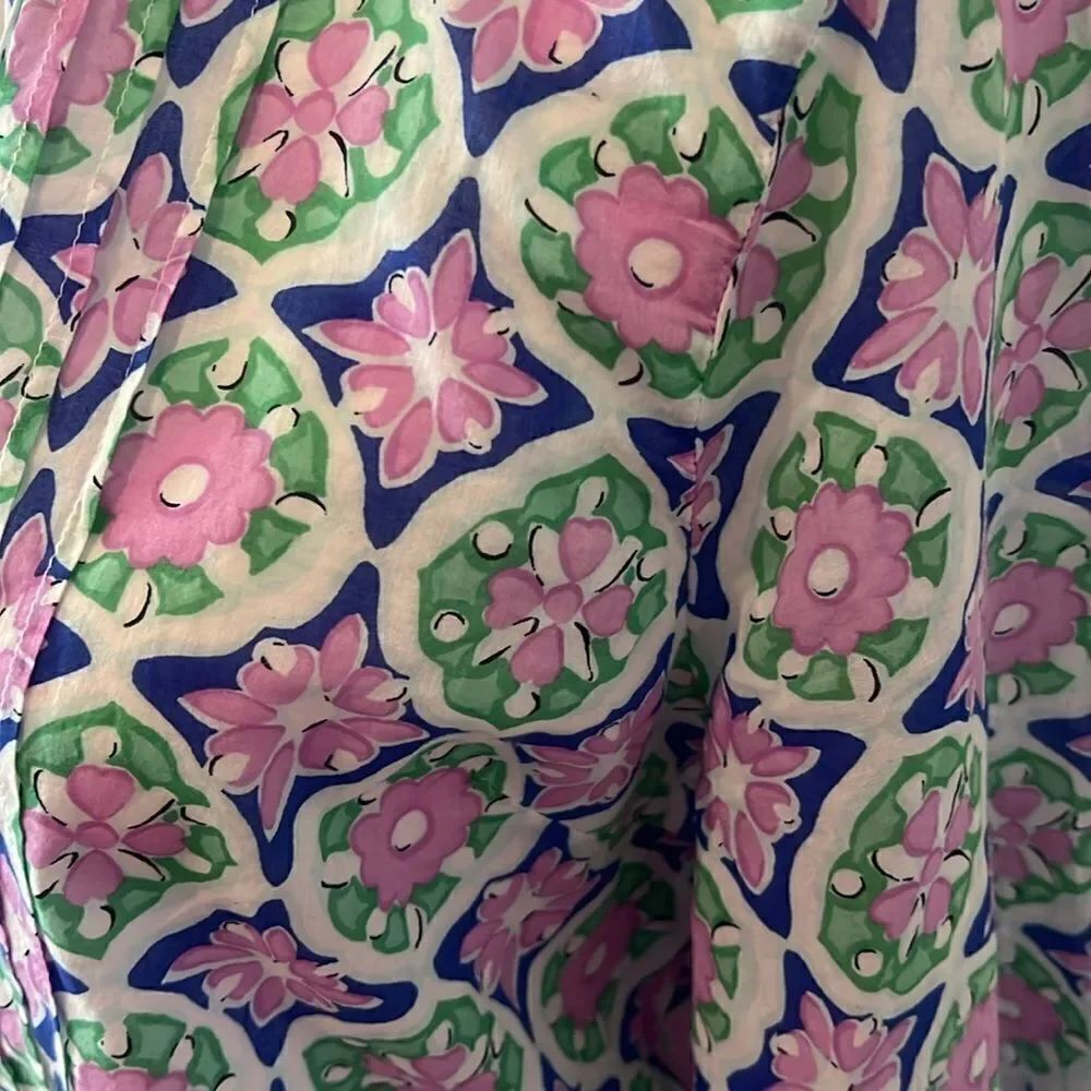 Colorful Patterned Blouse - Picture 4 of 8